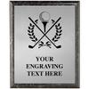 Crown Awards Golf Plaques, Personalized Golf Course Trophy Plaque Award, Great Custom Engraved Golfing Gifts Prime view 1