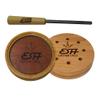 ESH Cherry Glass Pot Turkey Call with Hickory Striker  Durable, Realistic Hen Sounds  Glass Turkey Call for Beginners & Pros view 1