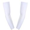 6 Pairs, The Elixir Anti-Slip Arm Sleeves Cover Pad UV Protective Compression Gear Outdoor Sports, White view 1