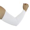 6 Pairs, The Elixir Anti-Slip Arm Sleeves Cover Pad UV Protective Compression Gear Outdoor Sports, White view 2