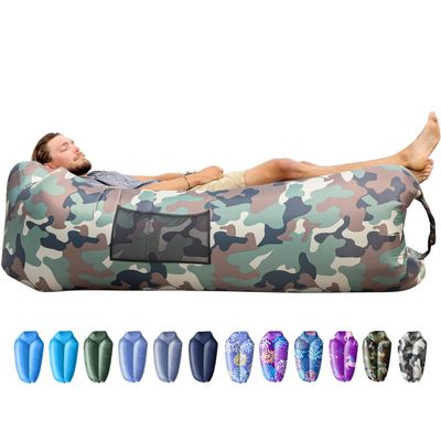 AlphaBeing Inflatable Lounger Beach Chair Accessories, Air Sofa Hammock Inflatable Couch for Camping Backyard Lakeside with Compression Sacks, Ideal Outdoor Gifts for Adults