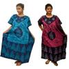 Odishabazaar Cotton Caftan/Kaftan Combo 2 Indian Cotton Batik Bohemian Long Dress (combo-48) view 1