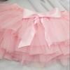 Baby Girls Tutu Bloomers Diaper Cover Cotton Tulle Bloomers and Headband Set Pink 3-6 Month view 3