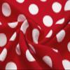 EXCHIC Women's Casual Stretchy Flared Midi Skater Skirts Basic A-Line Pleated Midi Skirt (XL, Polka Dot-3) view 4