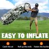 AlphaBeing Inflatable Lounger - Best Air Lounger for Travelling, Camping, Hiking - Ideal Inflatable Couch for Pool and Beach Parties - Perfect Air Chair for Picnics or Festivals view 3