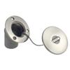 Boat Deck DEO Fill/Filler Cap Keyless - Angled Neck 1-1/2"(38mm) Marine 316 Stainless Steel view 1