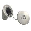 Boat Deck Fill/Filler Cap Keyless - Angled Neck 1-1/2"(38mm) Fuel Marine 316 Stainless Steel view 1