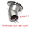 Boat Deck Fill/Filler Cap Keyless - Angled Neck 2"(50mm) Fuel Marine 316 Stainless Steel by nrcxrc view 4