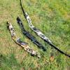 21" Archery Recurve Bow Riser ILF Bow Riser Handle Takedown Bow Grip Aluminum Alloy Bow Riser Right Handed (Earth) view 3