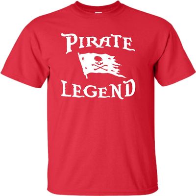 Go All Out XX-Large Red Adult Pirate Legend T-Shirt