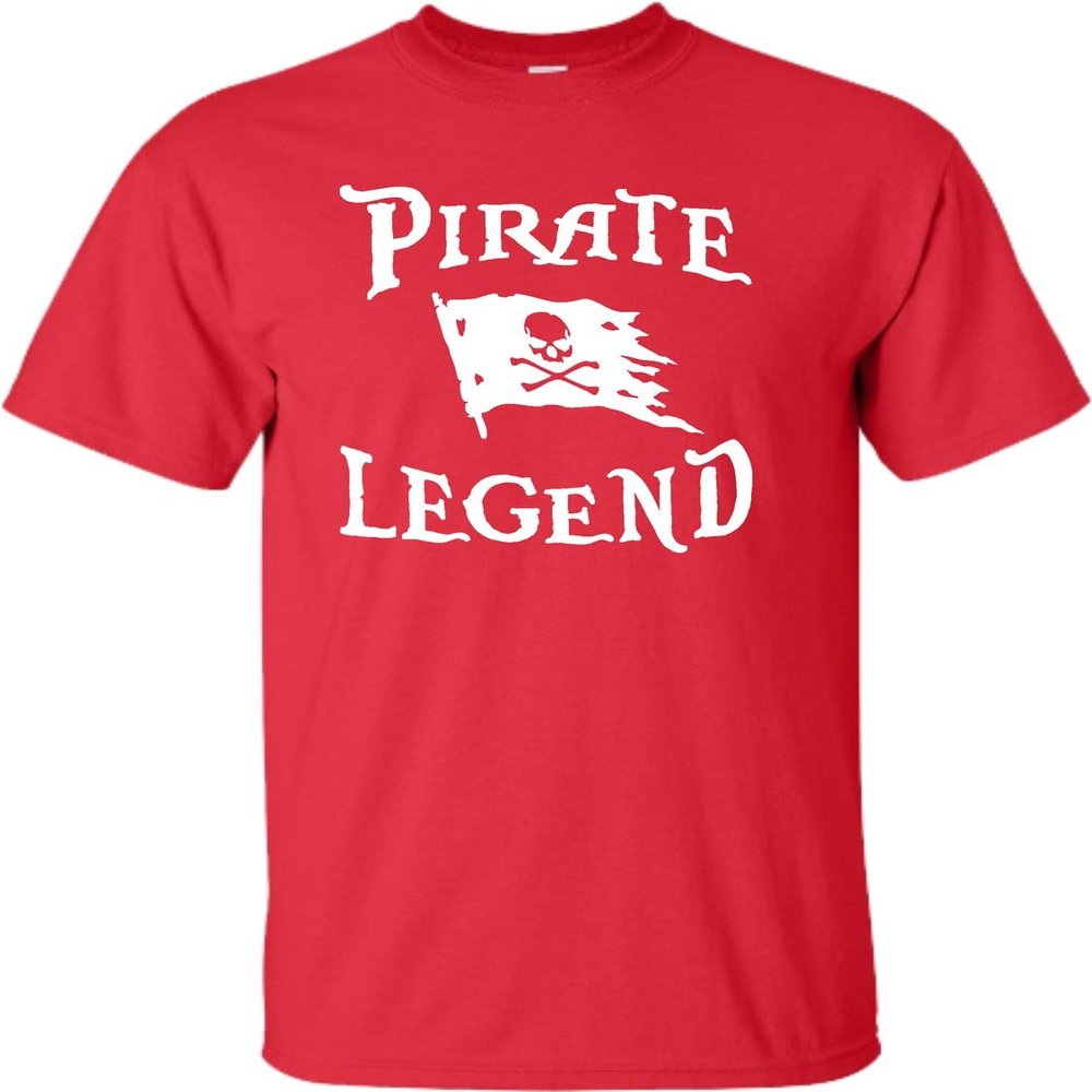 Go All Out XX-Large Red Adult Pirate Legend T-Shirt