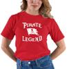 Go All Out XX-Large Red Adult Pirate Legend T-Shirt view 2