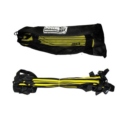 Soccer Innovations Nylon Fabric Speed Ladder - Pro Agility Ladder, Training Ladder for Quick feet, Carry Bag Included