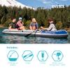 Intex Excursion 4 Inflatable Raft Set w/ 2 Transom Mount 8 Speed Trolling Motors view 4