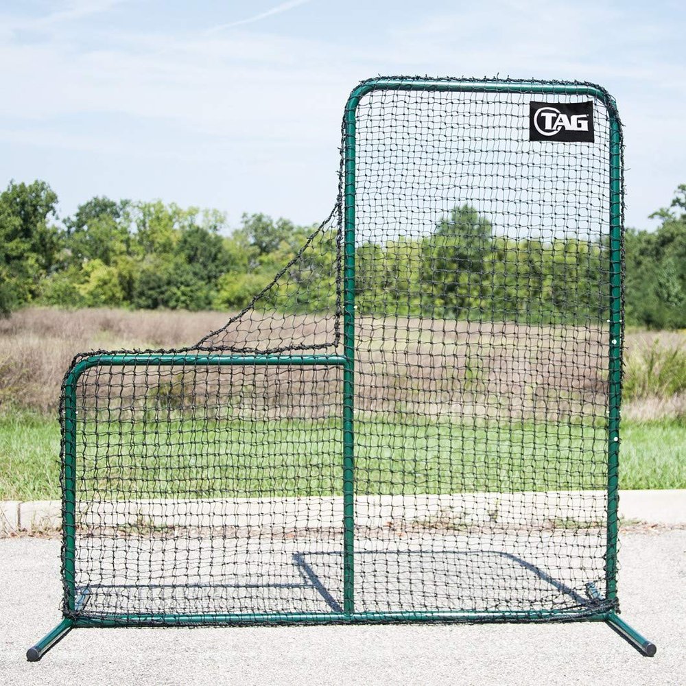TAG TBPN605PRO L-Frame Pitcher Screen, 7 ft x 7 ft (Replacement Net Only)