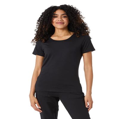 32 DEGREEES Womens Cool Fitted T-Shirt | Lightweight| Quick Dry | Fitted, Black, Small