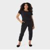 32 DEGREEES Womens Cool Fitted T-Shirt | Lightweight| Quick Dry | Fitted, Black, Small view 2