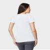 32 DEGREEES Womens Cool Fitted T-Shirt | Lightweight| Quick Dry | Fitted, White, Large view 3