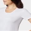 32 DEGREEES Womens Cool Fitted T-Shirt | Lightweight| Quick Dry | Fitted, White, Large view 4