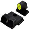 DXT2 Big Dot w/Yellow Front Sight - Tritium Front & Rear Night Sights fits: S&W M&P, M&P 2.0, & Optics Ready Pistols (OR) Models for Full Size & Compact in 9mm, 45 ACP, & 10mm Handguns view 1