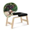 FeetUp - The Original Yoga Headstand Bench, Vegan Handstand Trainer Bench and Stand, Strength Training Inversion Equipment for Relaxation & Strength, Includes App & Starter Kit, Classic, Black view 1