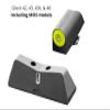 XS Sights DXT2 Big Dot Tritium Night Sights. Tritium Front and Rear Set. Fits Glock 42,43,43X,48 Models Including MOS Versions. Yellow Front Sight view 2