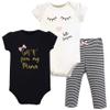 Little Treasure Unisex Baby Cotton Bodysuit and Pant Set, Mama, 18-24 Months view 1