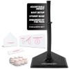 PowerNet T Ball Baseball Accessories for Coach, TBall Coaching Bundle, Tee Ball Set Includes 6 Soft Core Baseballs + Adjustable Batting Tee + 5 Throw Down Bases view 1