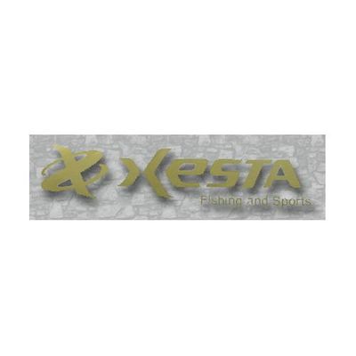 XESTA Cutting Sticker (Original Logo) 10.2 inches (26 cm), Gold