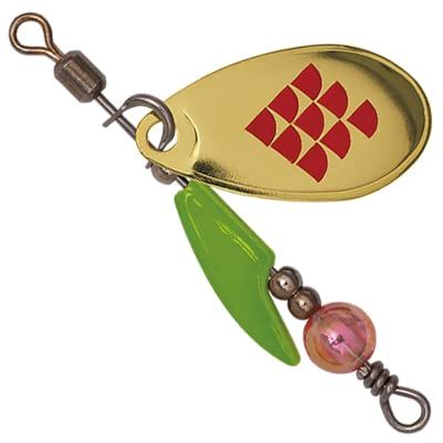 Palms GYG Lure, Spinwalk Clevis 0.2 oz (5.5 g), Gold Yellow Green