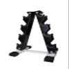 Ader Octagon Deluxe Professional Rubber Dumbbell 4prs Set (2,5,15,25) view 2