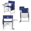 NHL Vancouver Canucks Sports Chair with Side Table - Beach Chair - Camp Chair for Adults view 1