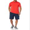 Amazon Essentials Men's Tech Stretch Polo Shirt Shirt, -Red, X-LARGE view 4