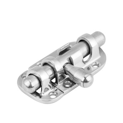Acouto Boat Door Lock Boat Bar Security Sliding Lock Heavy Duty Marine Boat Door Window Lock Slide Bolt Clasp 316 Stainless Steel(60mm)