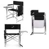 PICNIC TIME NHL San Jose Sharks Sports Chair with Side Table - Beach Chair - Camp Chair for Adults view 1