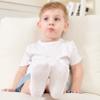ZAPLES Baby Non Slip Grip Ankle Socks with Non Skid Soles for Infants Toddlers Kids Boys Girls, White, 12-36 Months view 2