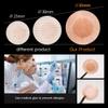 2XK-NOV Nipple cover for runners - Value Pack(100 Pieces), Disposable Running Nipple Covers Stickers for Men - 3.5cm Anti-Chafing Nipple Patch - Men Nipple Hider - Beige view 4