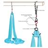 Aerial Silks Deluxe Equipment Set for Aerial Yoga, Aerial Yoga Hammock, Aerial Acrobatic,Circus Arts, Aerial Dance(L:10m W:2.8m (Gradual Change Blue) view 3