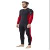 Hevto Wetsuits Men 3/2mm Neoprene Adult Long Sleeve Fullsuit Scuba Diving Wet Suit in Cold Water for Surfing Swimming Paddleboard (Men1-Red, L) view 1