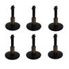 (6) Snow Plow Shoe Assemblies 49067 Fits Western Snow Plow 1" Rod 6-7/8" Length view 1