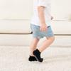 ZAPLES Baby Non Slip Grip Ankle Socks with Non Skid Soles for Infants Toddlers Kids Boys Girls, Black, 6-12 Months view 3