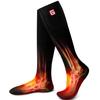 Rabbitroom Men Women's Heated Socks,Rechargeable Powered 3 Temperature Levels 10Hour Warmth, Electric Thermal Foot Warmers for Sports Outdoor Skiing Hunting Camping view 1