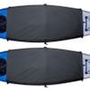 Explore Land Universal Kayak Cockpit Drape Waterproof Seal Cockpit Cover for Indoor and Outdoor 2 Pack - Large 60 x 29 inch, Black view 1