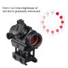 Feyachi Red Dot Sight 4 MOA Red Dot Sight Scope with 1 inch Riser Mount view 3
