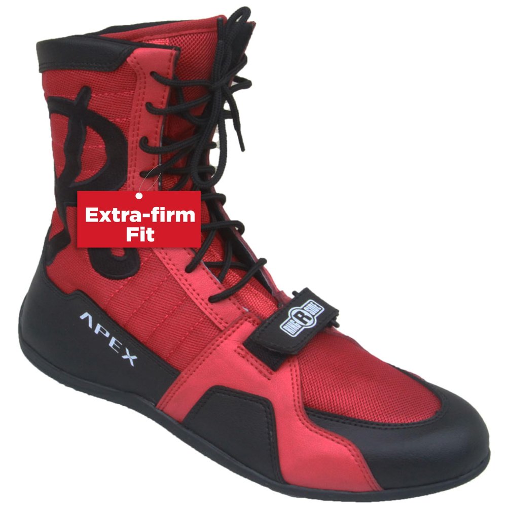 Ringside Elite Boxing Shoes,Rd/Bk,11