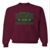 Go All Out X-Large Maroon Adult Property Of Irish Drinking Team St. Patricks Day Sweatshirt Crewneck view 1