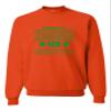 Go All Out Small Orange Adult Property Of Irish Drinking Team St. Patricks Day Sweatshirt Crewneck view 1