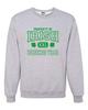 Go All Out X-Large Athletic Heather Adult Property Of Irish Drinking Team St. Patricks Day Sweatshirt Crewneck view 1