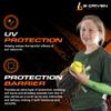 B-Driven Sports Pro-Fit Compression Arm Sleeve - Athletic Sports Support for Baseball, Basketball, Football, Softball, Running, Volleyball, Men, Women, Youth - Green 356 S/M (Adult) (1pc) view 4