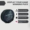 Diochey Creations Hockey Puck Display Case Wall Mount | Player Gifts | Ice Hockey Wall Decor | Holder for all Pucks | Bedroom Sports Decorations | Display Your Game Winning Trophy (1) view 2